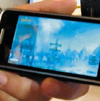 Во время пресс-конференции специалисты Intel продемонстрировали работу игры World of Warcraft на смартфоне, выполненном на платформе Moorestown