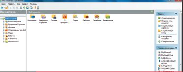 Главное окно Spb Wallet при работе на компьютере