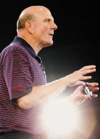 Учитывая бизнес-ориентацию конференции, неудивительно, что Стив Балмер говорил главным образом о привлекательности Windows-планшетов для предприятий