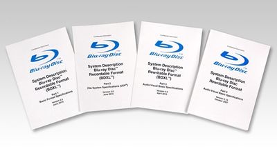 Диски VR-100BR1 соответствуют спецификациям BDXL, которые были опубликованы ассоциацией Blu-ray Disc Association в апреле