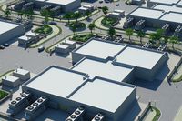 HP Flexible Data Center включает в себя четыре больших отсека, или квадранта; в дальнейшем квадранты могут добавляться по мере необходимости