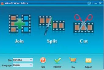 Главное окно Xilisoft Video Editor содержит всего лишь три кнопки