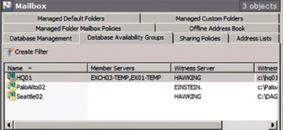 Экран 2. Представление нескольких групп DAG