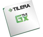 Разрабатывая архитектуру TileGX, инженеры Tilera выбрали иной подход, нежели Intel или AMD: процессор имеет ячеистую топологию, когда ядра размещаются в поле ссо множеством точек для передачи и получения данных. Иллюстрация: Tilera.