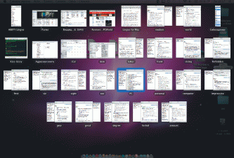 Expose, захламленный огромным количеством словарных карточек