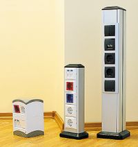 Вдали от стен. Мини-колонны находят широкое применение при оснащении помещений, построенных по принципу «открытого пространства».