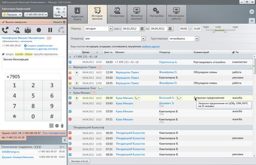 «Манго Телеком» запустила виртуальный ЦОВ для SMB