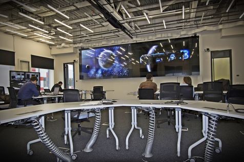 Проекты года. Мультимедийная лаборатория совместной работы и группового обучения. «Сколтех»