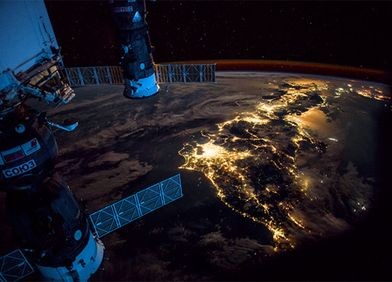 Видеонаблюдение в космосе