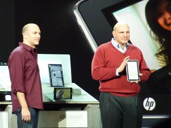 Выступая на CES в начале этого года Балмер пообещал, что еще до его окончания в продаже появятся планшетные компьютеры на основе Windows