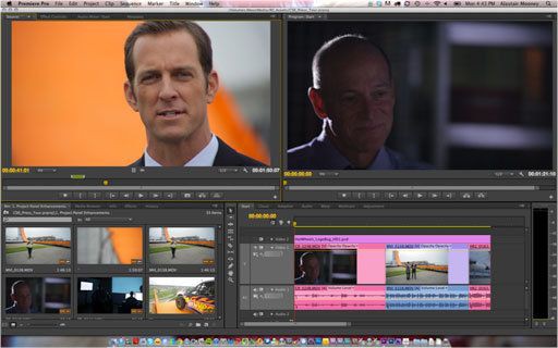 Среди особенностей Premiere Pro CS6 — переработанный пользовательский интерфейс