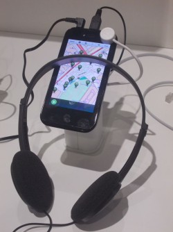 Электронный гид по городу, оснащенный интегрированным ГЛОНАСС-приемником.