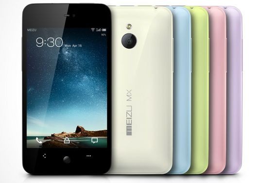 Пять цветов задней крышки должны помочь Meizu завоевать место на российском рынке