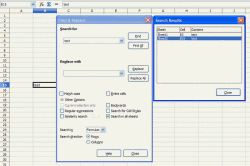 Электронная таблица Calc