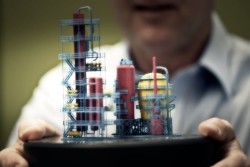 Один из распечатанных на 3D-принтере HP образцов