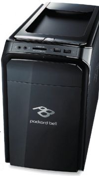 углубление в верхней части корпуса нового компактного десктопа Packard Bell imedia предназначено для размещения и подключения фотоаппарата, MP3-плеера или видео­камеры для передачи файлов