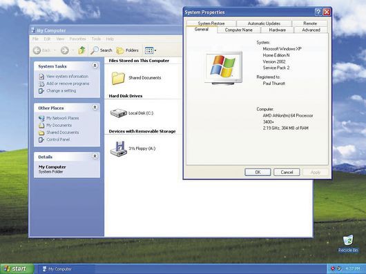 ОПЕРАЦИОННАЯ СИСТЕМА Windows XP потихоньку отметила свое десятилетие, преодолев еще одну важную веху; впрочем, не все согласны с тем, что есть повод праздновать юбилей