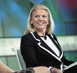 В IBM В ОТЛИЧИЕ от конкурентов ставят во главу угла бренд корпорации, а не какую-то конкретную личность 