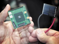 ЭКСПЕРИМЕНТАЛЬНЫЙ ПРОЦЕССОР Intel Claremont питается от солнечного элемента Источник: Intel 
