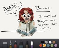 В блокноте Paper для iPad можно рисовать карандашами и акварелью