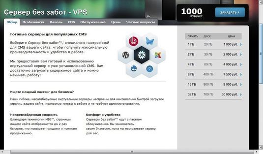 Сервер без забот