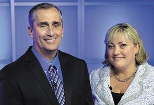 Intel Брайан Кржанич  Рене Джеймс