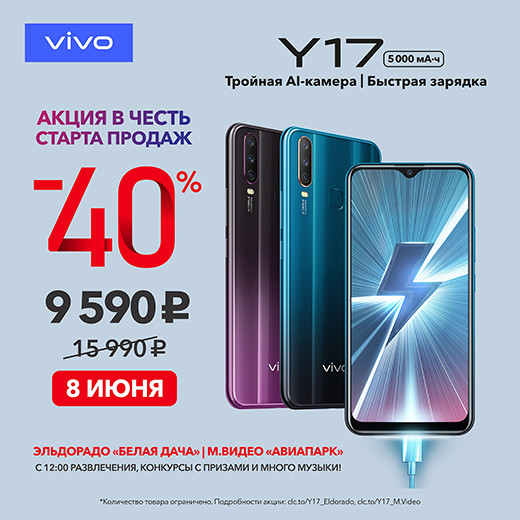 Vivo y17 сброс frp