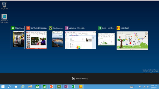 Windows 10 в картинках: Обзор новых функций