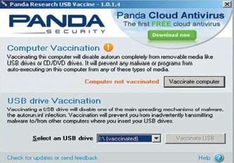 Panda USB Vaccine — персональный страж USB-устройства