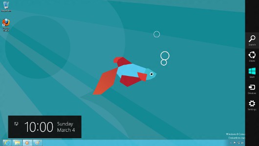 Windows 8: этюд в мрачных тонах