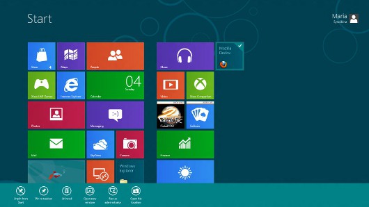 Windows 8: этюд в мрачных тонах