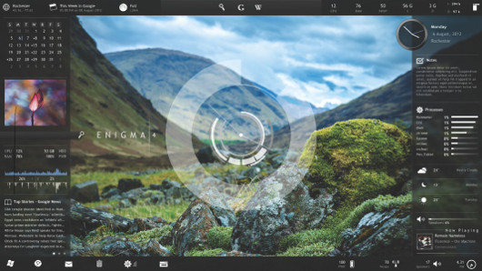 Настраивайте виджеты с Rainmeter