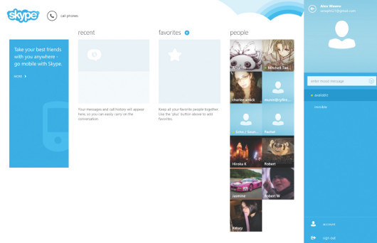 Шестнадцать основных приложений Windows 8