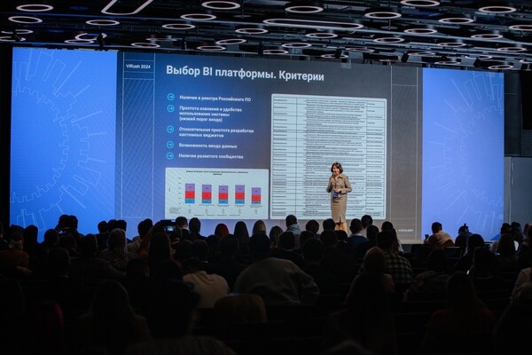 ViRush 2024 стал крупнейшей моновендороной конференцией в сфере российского BI