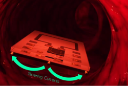 Микрозонд, получающий энергию без проводов, путешествует по кровеносной системе