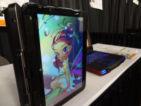 ЖК-дисплей показывает разные изображения при взгляде под разными углами