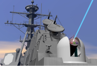 Американские боевые корабли оснастят лазерными орудиями