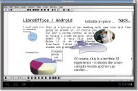 LibreOffice для Android находится на ранней стадии разработки