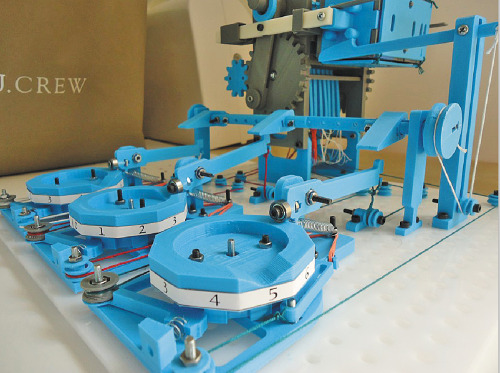 Механический компьютер собрали из деталей, распечатанных на 3D-принтере 