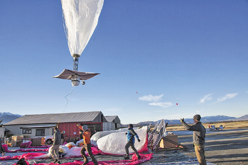 В Новую Зеландию Интернет доставят на воздушных шарах 