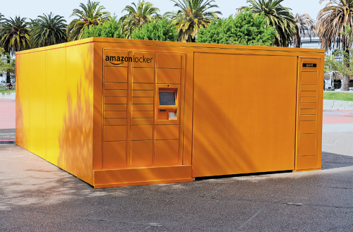 Почтовый ящик Amazon размером с гараж