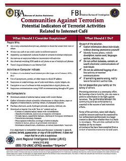 Как вычислить террориста в интернет-кафе