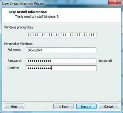 Создание новой виртуальной машины