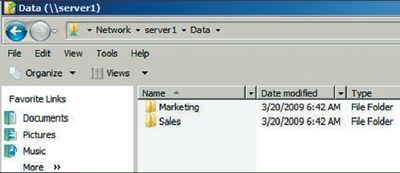 Экран 5. После очистки сервера файлов с?использованием ABE