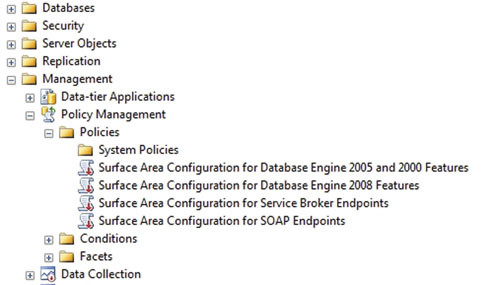 Использование системы управления на основе политик для управления настройками зоны атаки