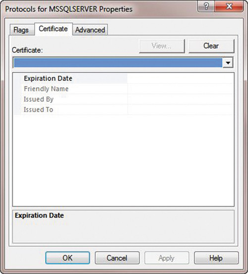 Настройка SSL для экземпляра SQL Server