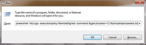 Запуск сценария PowerShell