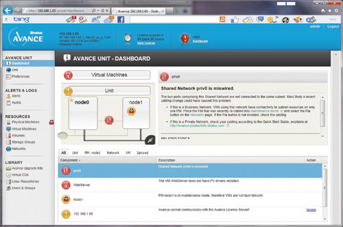 Проверка предупреждения на панели инструментов по умолчанию