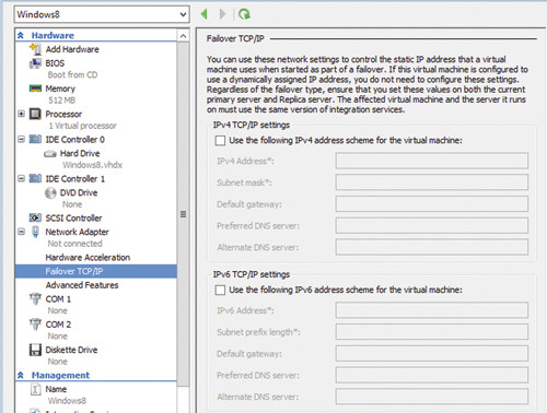 Отработка отказа TCP/IP