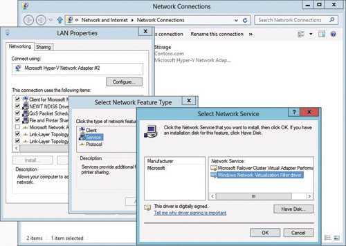 Реализация виртуализации сети в качестве драйвера сетевого фильтра